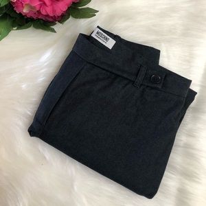 Moschino NWOT casual pants in brushed dark Denim.